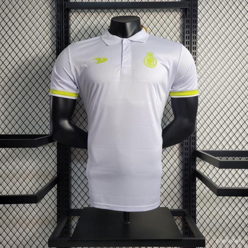 AL-NASSR POLO JERSEY WHITE 23/24