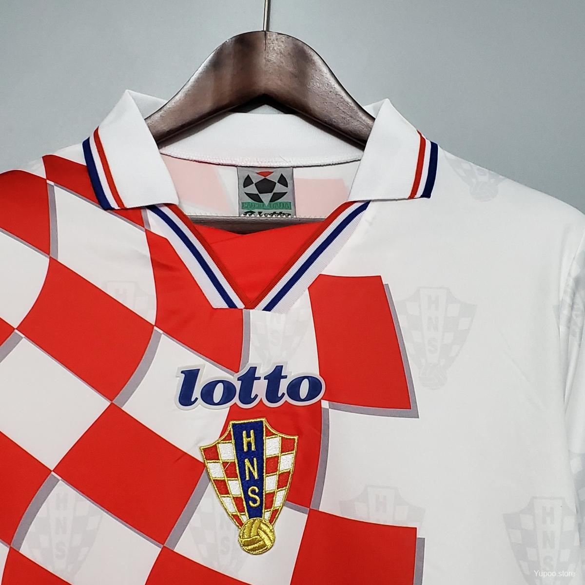 CROATIA RETRO AWAYJERSEY 1998