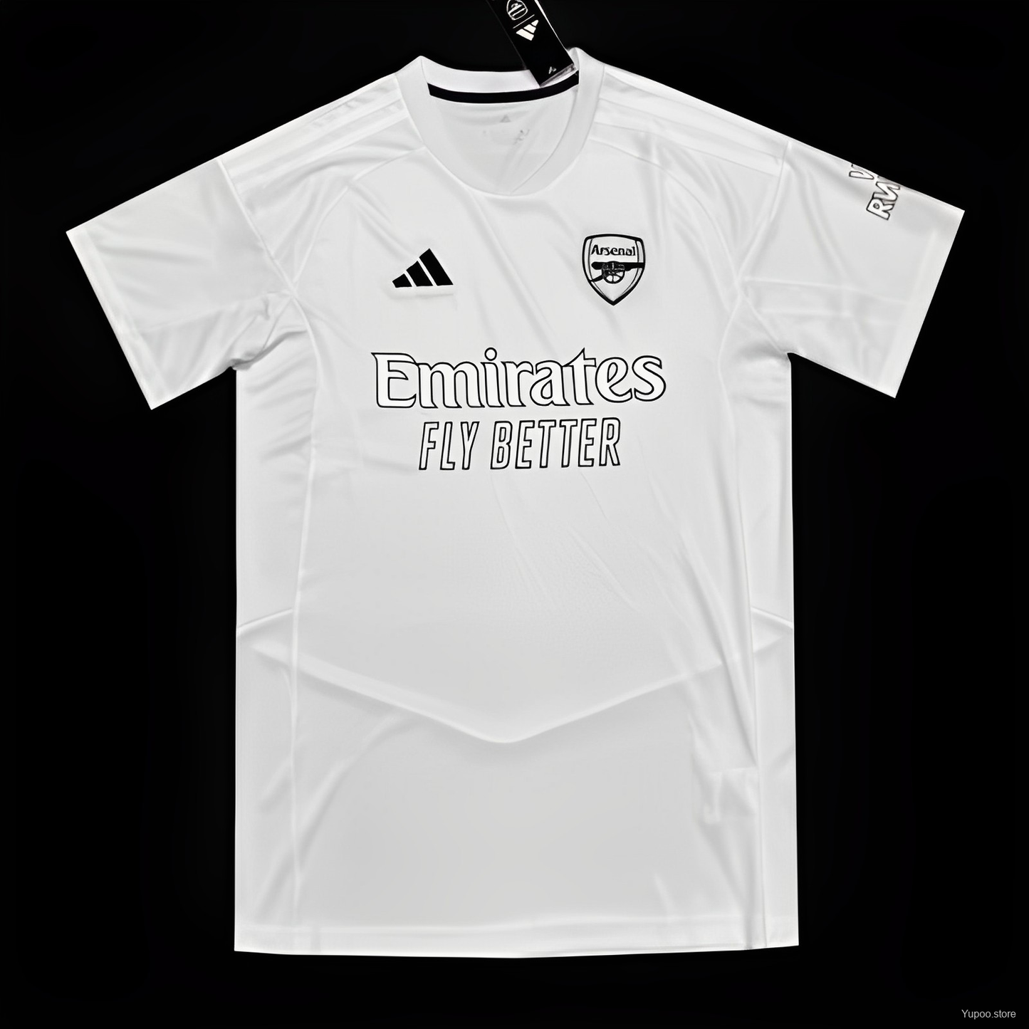 ARSENAL NO MORE RED WHITE JERSEY