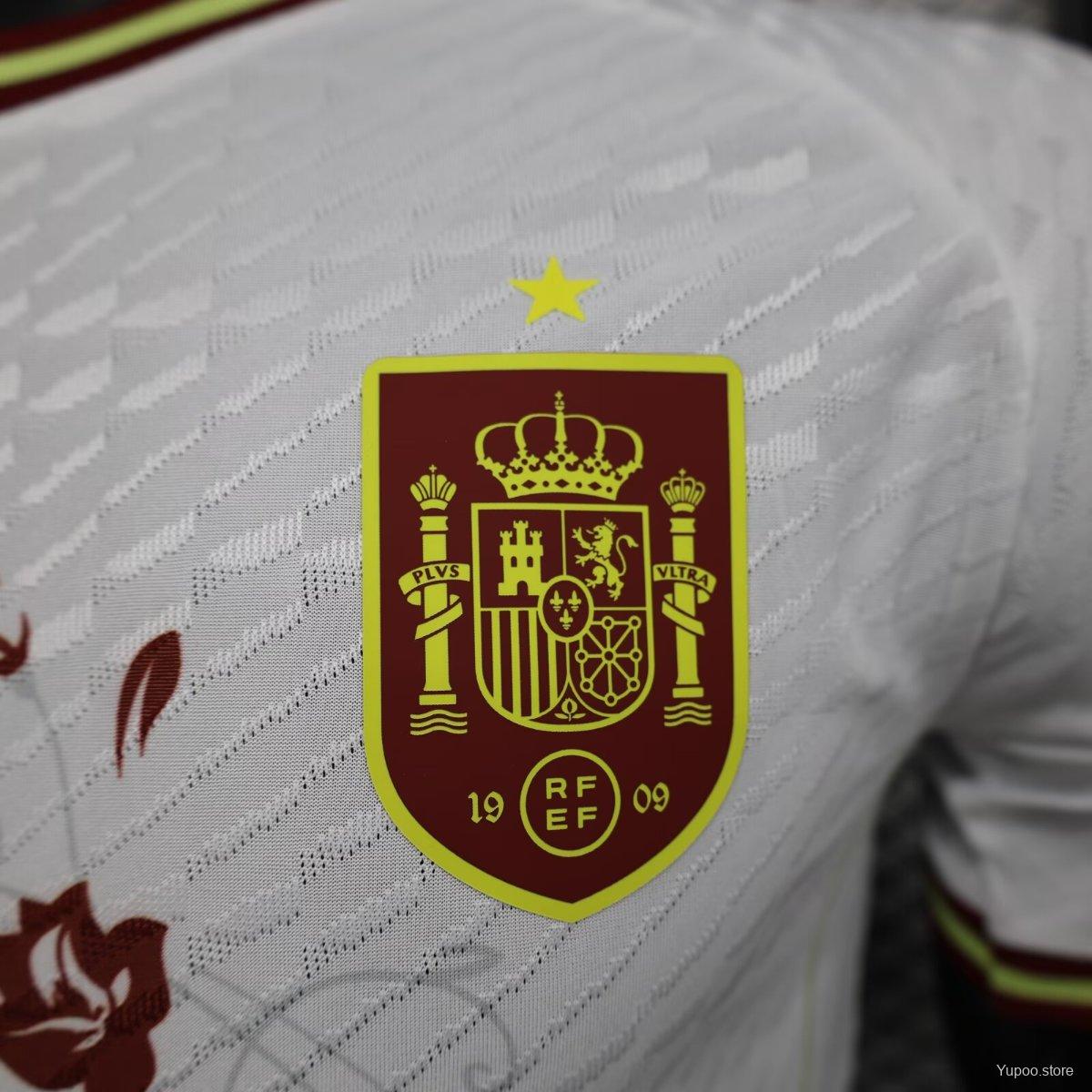 2024 Spain White Special Jersey