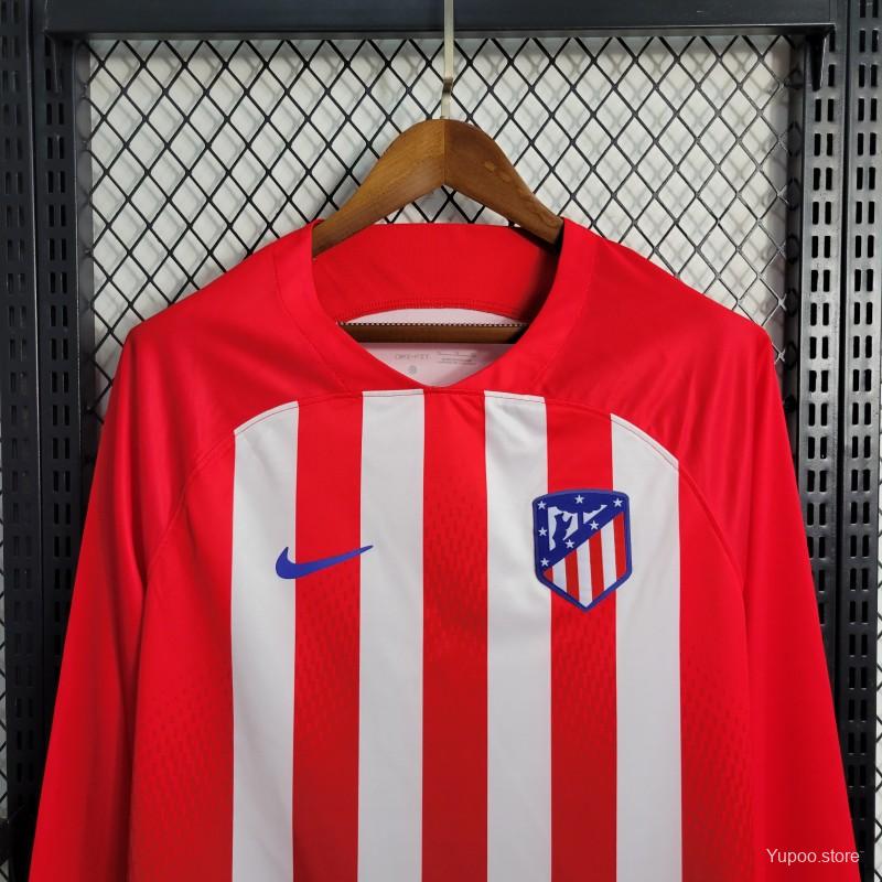 ATLETICO MADRID HOME LONG SLEEVE JERSEY 23/24