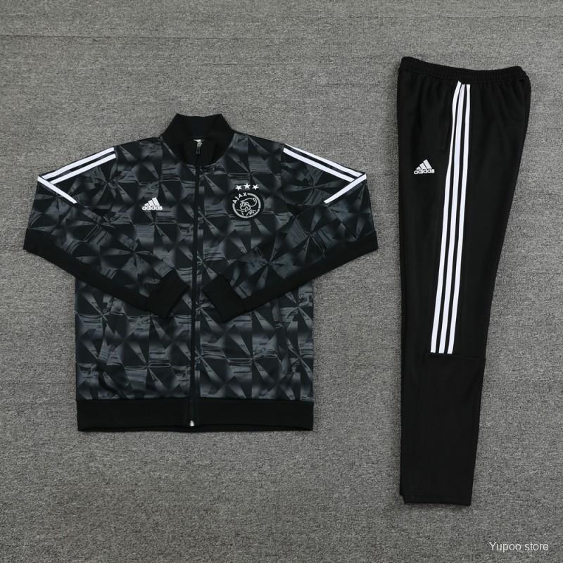 AJAX BLACK FULL TRACKSUIT 23/24