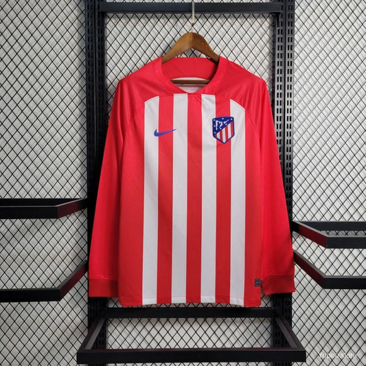 ATLETICO MADRID HOME LONG SLEEVE JERSEY 23/24