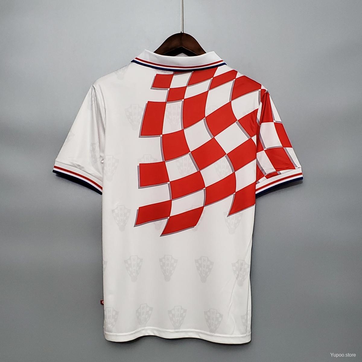 CROATIA RETRO AWAYJERSEY 1998