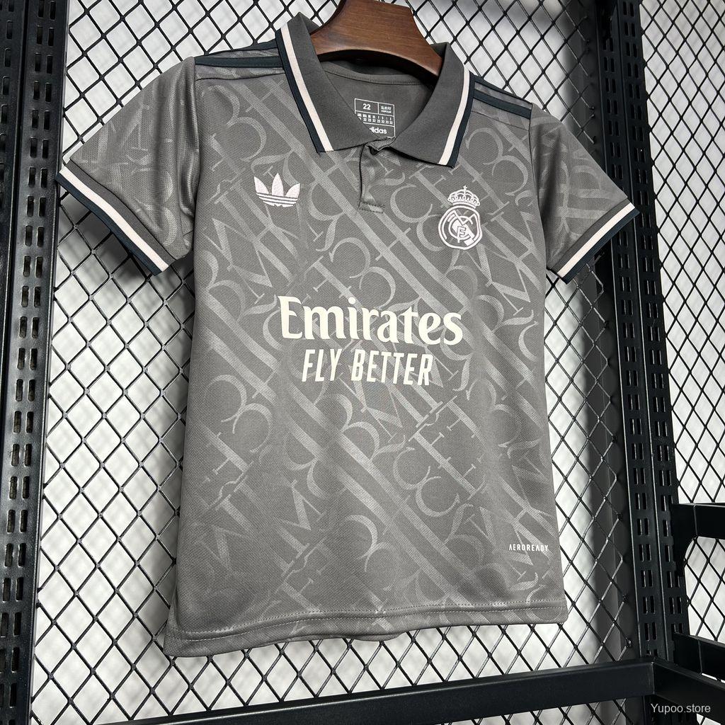 24/25 Kids Real Madrid Third Jersey