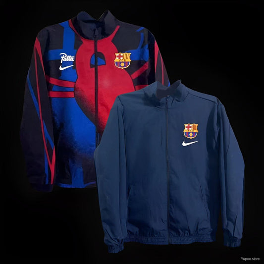 BARCELONA PATTA SPECIAL EDITION PRE-MATCH REVERSIBLE ZIPPER JACKET 23/24