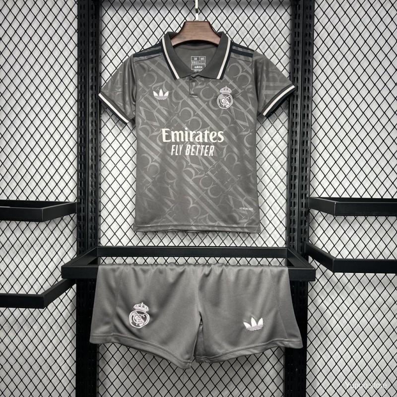 24/25 Kids Real Madrid Third Jersey