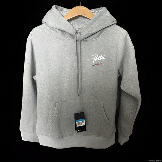 BARCELONA X PATTA GREY HOODIE 23/24