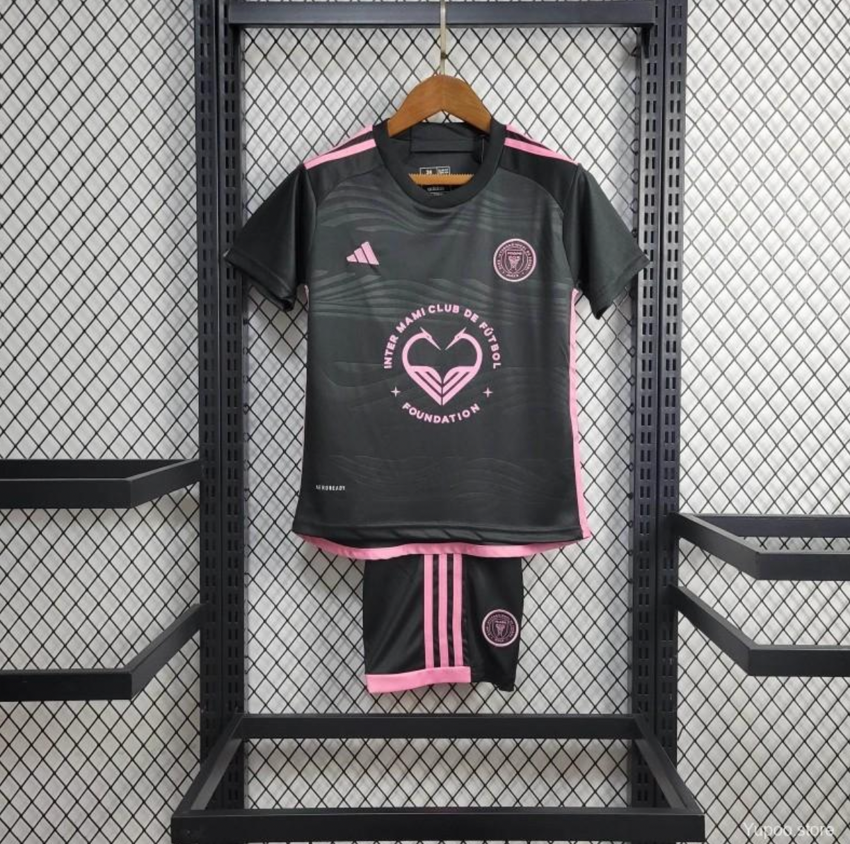 KIDS INTER MIAMI AWAY BLACK JERSEY 24/25