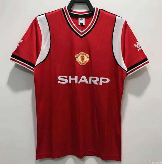 RETRO MANCHESTER UNITED HOME KIT 84/85