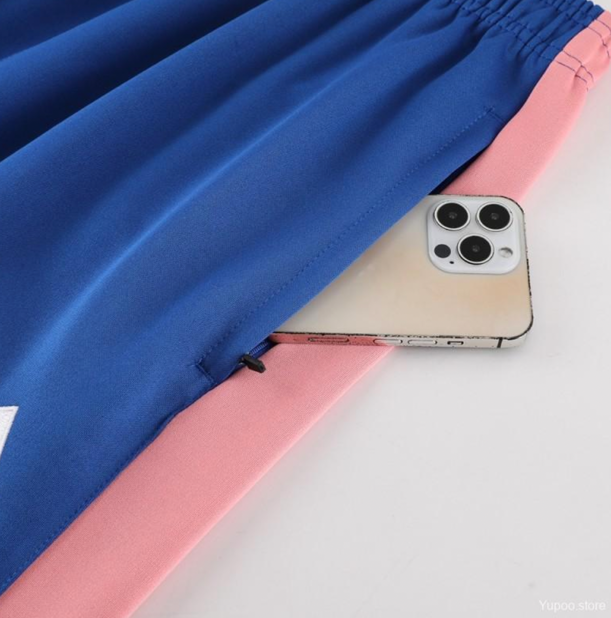 OLYMPIQUE LYONNAIS LYON BLUE/PINK TRACKSUIT 23/24