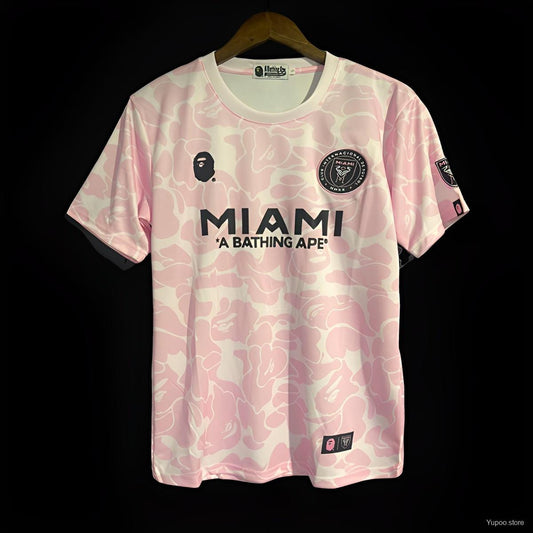 PINK INTER MIAMI X BAPE SPECIAL JERSEY 23/24