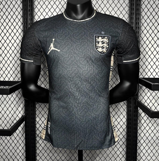 2024 England Euro Jordan Black Jersey