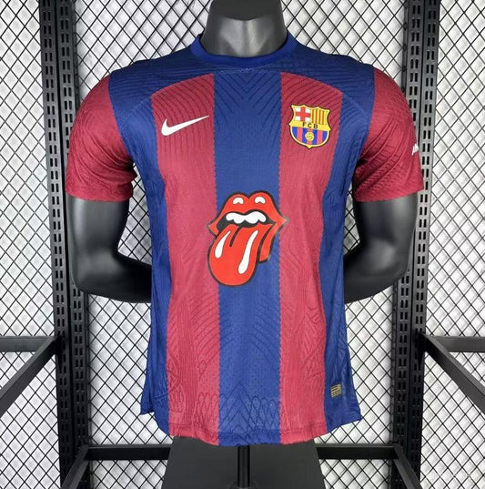 23/24 BARCELONA HOME ROLLING STONES SPECIAL JERSEY