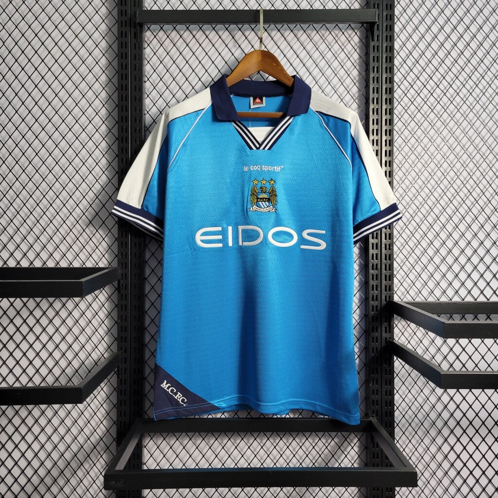 MANCHESTER CITY 2000/01 HOME KIT