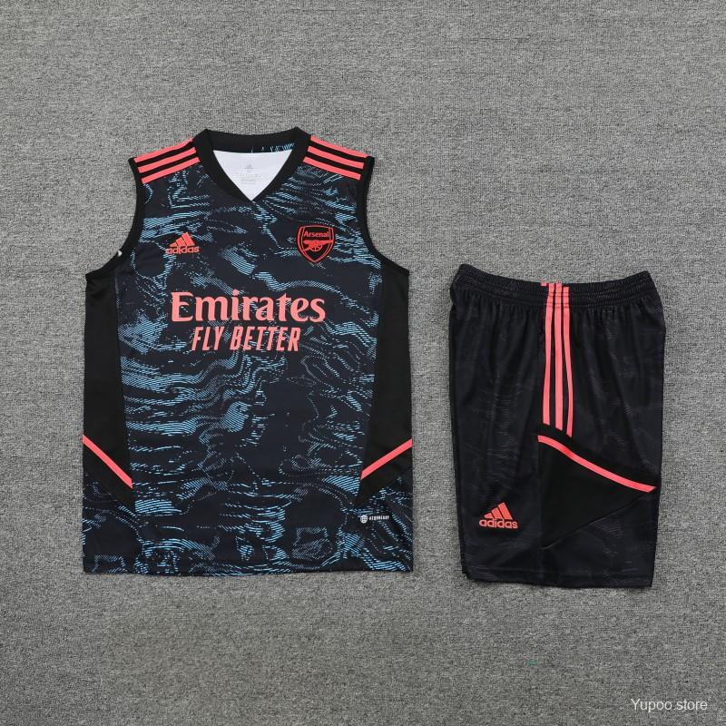 23/24 ARSENAL X BLACK PANTHER (CONCEPT) VEST + SHORTS