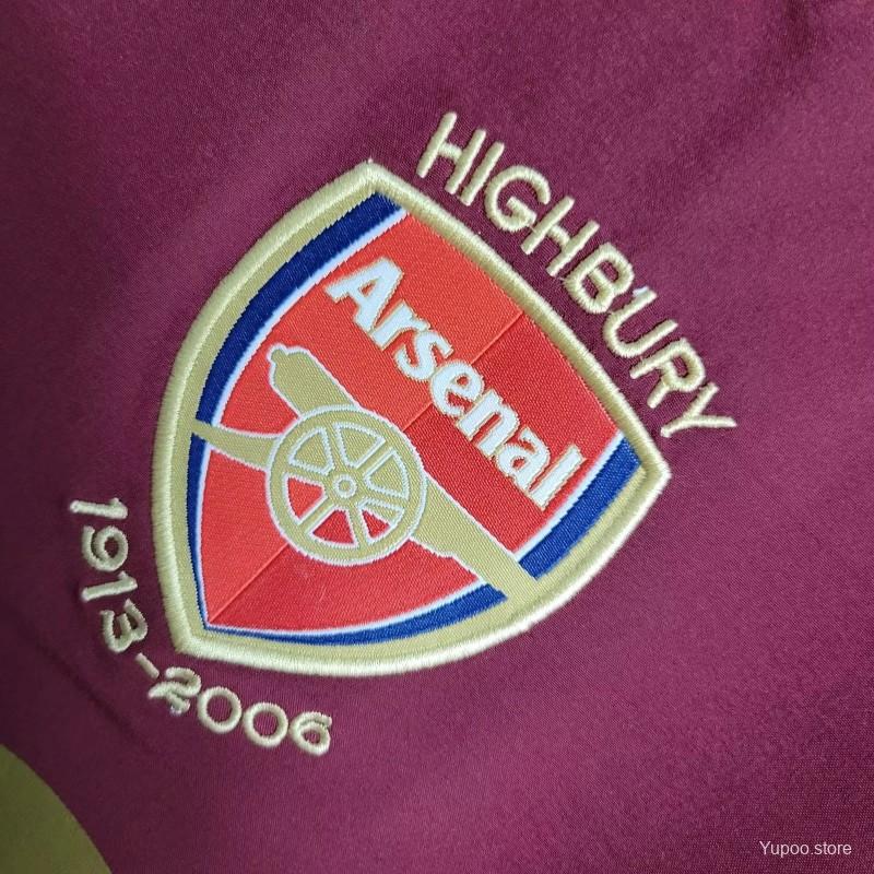 ARSENAL HOME RETRO KIT 05/06