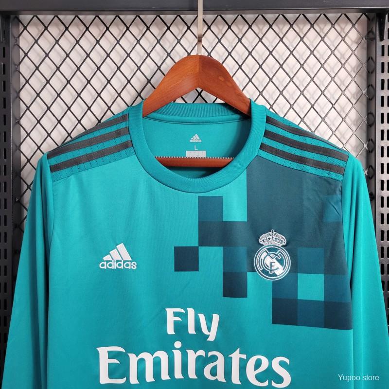 REAL MADRID 17/18 3RD RETRO KIT LONG SLEEVE