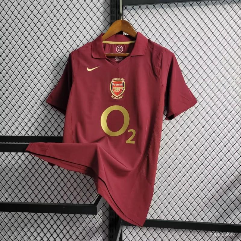 ARSENAL HOME RETRO KIT 05/06