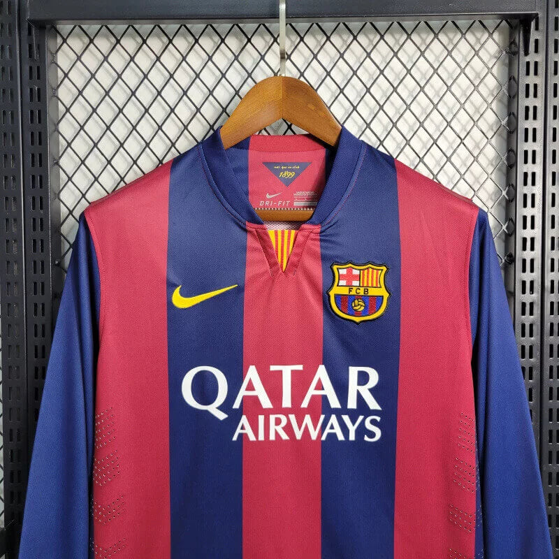 BARCELONA 14/15 LONG SLEEVE HOME RETRO KIT