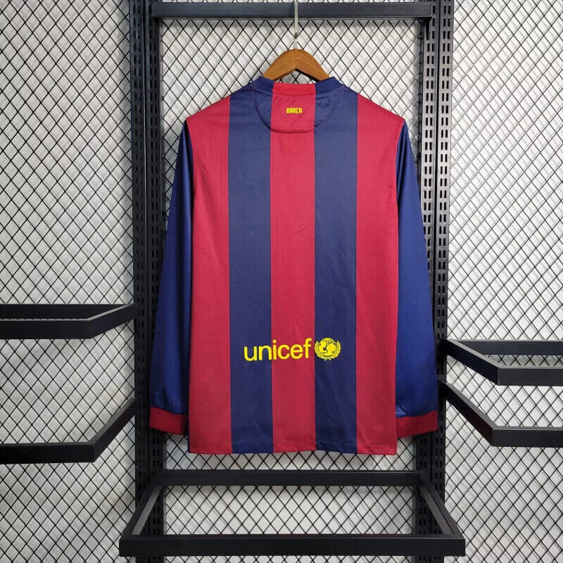 BARCELONA 14/15 LONG SLEEVE HOME RETRO KIT