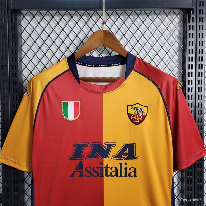 AS ROMA 01/02 HOME RETRO KIT