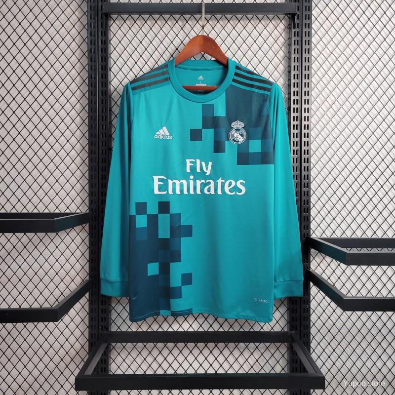 REAL MADRID 17/18 3RD RETRO KIT LONG SLEEVE