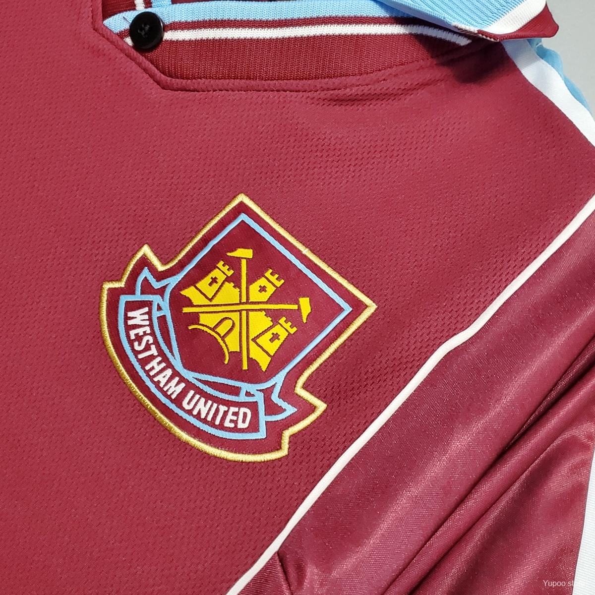 WEST HAM 99/01 HOME RETRO KIT