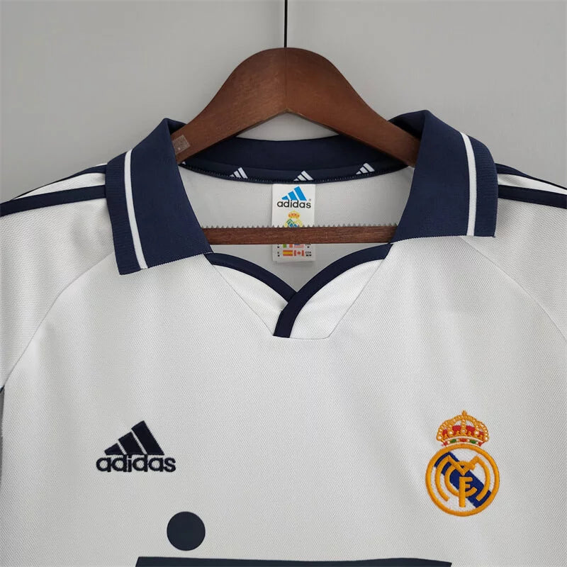 REAL MADRID 2000/01 HOME RETRO KIT